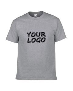 Custom Breathable Crewneck T-shirt Unisex Short Sleeve Summer Blouse Tops Round Neck Tee Shirt