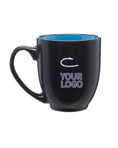 Custom Pink Ceramic Coffee Mugs 16 Ounces Tea Cup with Handle Microwave Safe