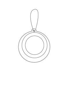 Custom Circle Shaped Fragrant Paper Car Air Freshener Clean Scent Hanging Paper for Promotion Advertising-Rosemary
