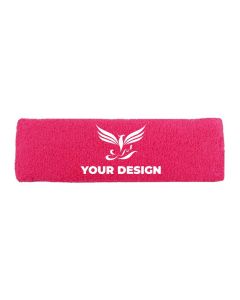 Custom Comfortable Cotton Terry Headband and Absorbent Sports Sweatband