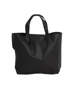 Custom Compact Folding Non-Woven Tote Bag 15"H x 18" W