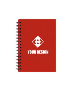 Custom Compact Mini Pocket Buddy Notebook - 50 Lined Sheets with Zip-Lock Pocket 