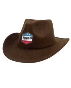 Custom Curved Brim Western Cowboy Hats Retro Jazz Hat Party Event Props