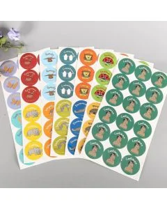 Die-Cut Sticker Sheets