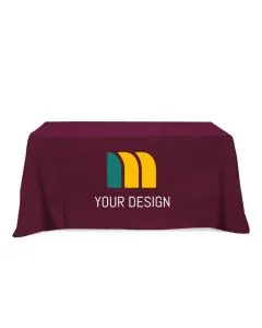 Custom Durable 6 Foot Table Cover - Full Coverage