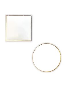 Custom Durable Metal Lapel Pins with Epoxy Dome 1-inch