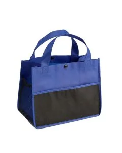 Custom Durable Mini Snap Non-Woven Lunch Tote Bag 8.5" H x 11" W