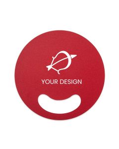 Custom Durable Polypropylene Circle Hand Fans 7" Ideal for Events