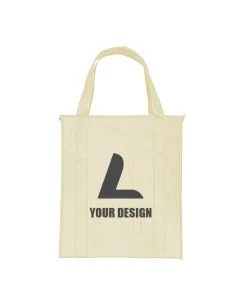 Custom Durable Polypropylene Tote Insulated Bag 15" H x 13" W