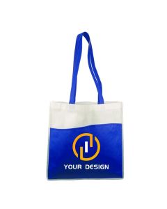 Custom Durable River Tote Bag with Front Pocket 15"H x 15" W