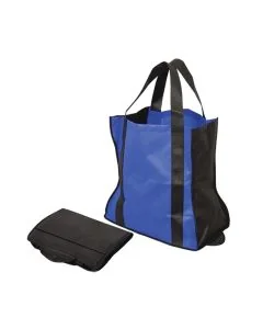 Custom Durable Snap-Fold Non-Woven Tote Bag 15" H x 15.5" W x 8.75" D