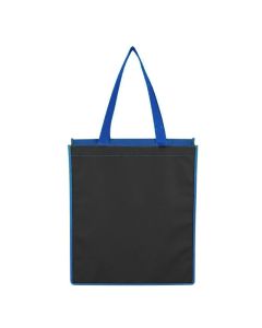 Custom Durable Water-Resistant Non-Woven Shopping Tote Bag, 14.75"H x 13" W