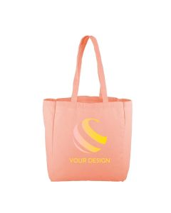 Custom Eco-Friendly Canvas Grocery Tote Bag 14"H x 13" W