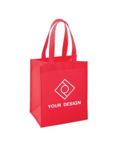 Custom Eco-Friendly Mid-Size Non-Woven Tote 11.75"H x 9.5" W