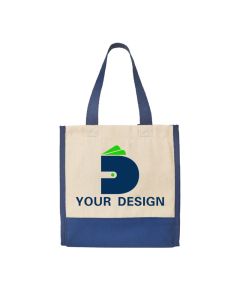 Custom Eco-Friendly Mini Cotton Box Tote - Eco-Friendly 10" H x 9.9" W