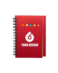 Custom Eco-Friendly Mini Sticky Book with Ruler