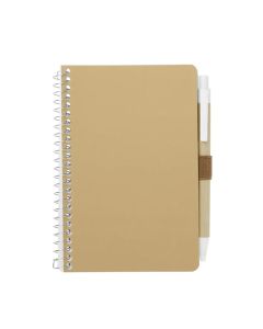 Custom Eco-Friendly Mix Pocket Spiral Notebook with Pen