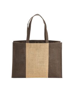 Custom Eco-Friendly Natural Jute Tote Bag 13"H x 17" W
