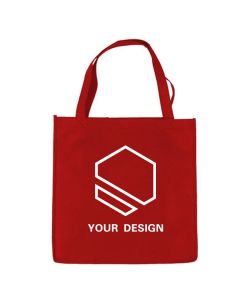 Custom Eco-Friendly Non-Woven Economy Tote Bag 13" H x 13" W