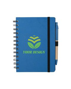 Custom Eco-friendly Venture Junior Notebook and Pen