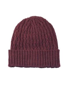 Custom Elegant Acrylic Knit Beanie with Pattern and fleece-lined
