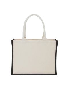 Custom Elegant Laminated Cotton Landscape Tote Bag 12.75"H x 16.5" W