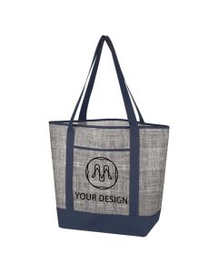 Custom Fashionable Non-Woven Tote Bag 13.75"H x 17.25"W