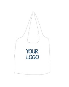Custom Foldable Polyester 18.11" x 13.78" Shopping Tote Eco-Friendly Recycled Grocery Bag Spare Bags for Travel