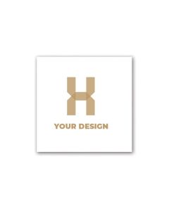 Custom Full-Color Square Poly Lapel Pins with Military Clutch Back