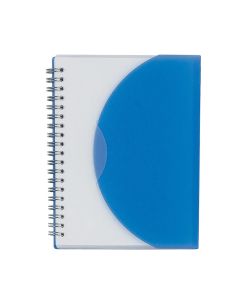Custom Full Color Logo Spiral Notebook with 80 Lined Pages and Polypropylene Cover