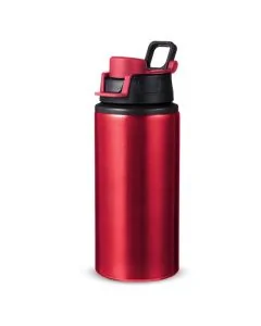 Custom Glossy Aluminum Water Bottle with Push-Pull Spout 16.9 oz 