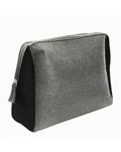 Custom Felt Cosmetic Bag Small Purse Wallet Bag Zippered Bags Pencil Case  Pen Holder