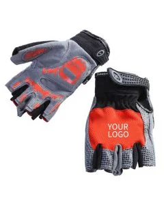 Custom Half Finger Mittens Fitness Workout Gloves Weight Lifting Men Women Gym Gloves