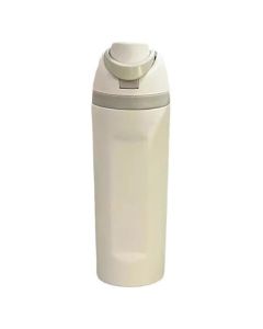 Custom Insulated Stainless Steel Water Bottle with FreeSip Spout, Push-Button Lid, and Double-Wall Insulation 19oz