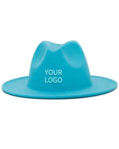 Custom Jazz Hat Fashionable Wide Brim Boho Panama Hats