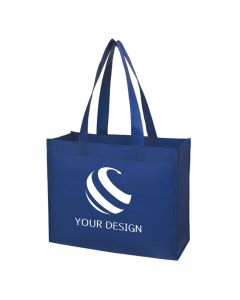 Custom Laminated Non-Woven Shopper Tote 12.5"H x 16"W