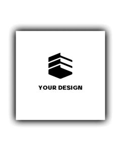 Custom Laminated Plastic Square Lapel Pins Versatile Promotional Item