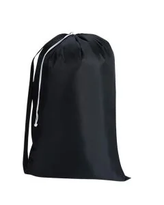 Custom Large Drawstring Utility Bag with Nylon Sling Strap 35.5"H x 23"W 