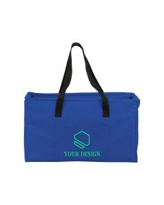 Custom Large Utility Polyester Tote Bag 12"H x 20.5" W