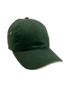 Custom Lightweight Brushed Cotton Twill Sandwich Cap Baseball Hat