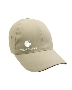 Custom Lightweight Brushed Cotton Twill Sandwich Cap Baseball Hat