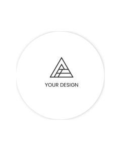 Custom Logo Laminated Plastic Round Lapel Pins