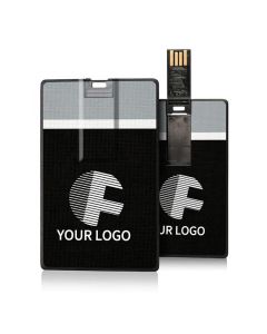 Custom Logo Promotional Credit Card Shape USB Flash Drive Memory Stick