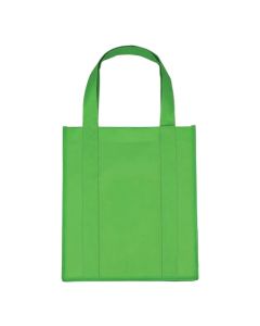 Custom Matte Laminated Non Woven Shopper Tote Bag 15"H x 13"W