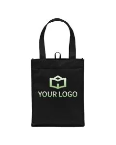 Custom Non-woven Wine 10W x 15H Bags for Six Bottles Grocery Bag Retail Tote Shopping Gift Bags