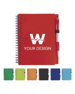 Custom Notebook with Element Stylus Pen: Essential Office Set for Business Events 