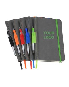 Custom Office Notebooks with Pen Promotional Notebook with Customizable Logo