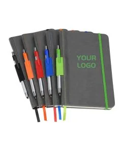 Custom Office Notebooks with Pen Promotional Notebook with Customizable Logo
