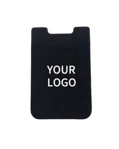 Custom Phone Card Holder Adhesive Phone Wallet Stick On Credit Card Cellphone Pouch