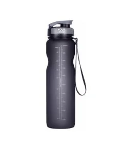 Custom Plastic Water Bottle 1000ml Large Capacity Water Tank for Sports Hiking Outdoor